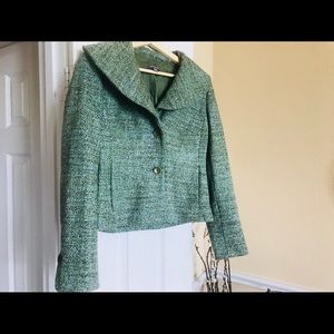 Green Ann Taylor blazer